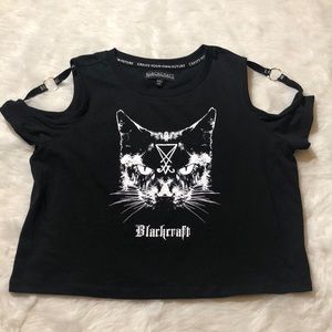 Blackcraft crop top